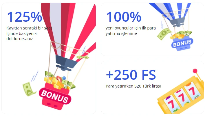 Glory Casino Hoş geldin bonusu